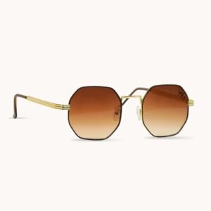 Vintage octagonal sunglasses