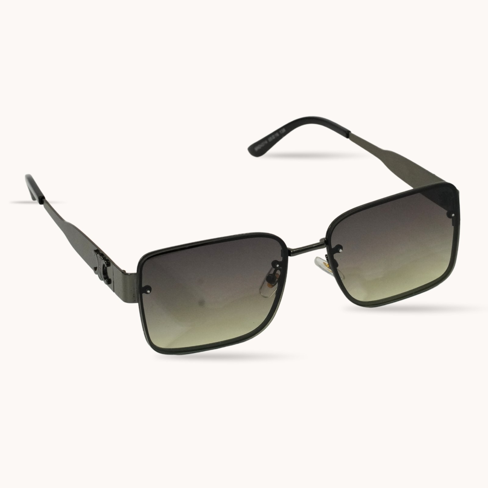 Metal modern gradient sunglasses