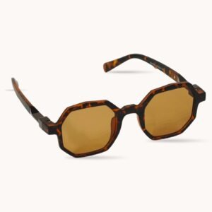 Sheet pento  tortoise octagon sunglasses