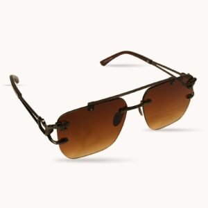 Rimless sunglasses
