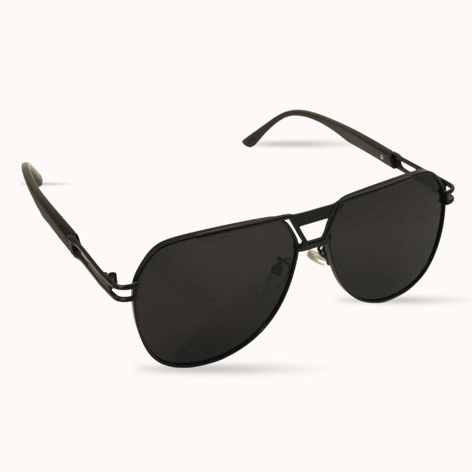 Modern shield aviator sunglasses