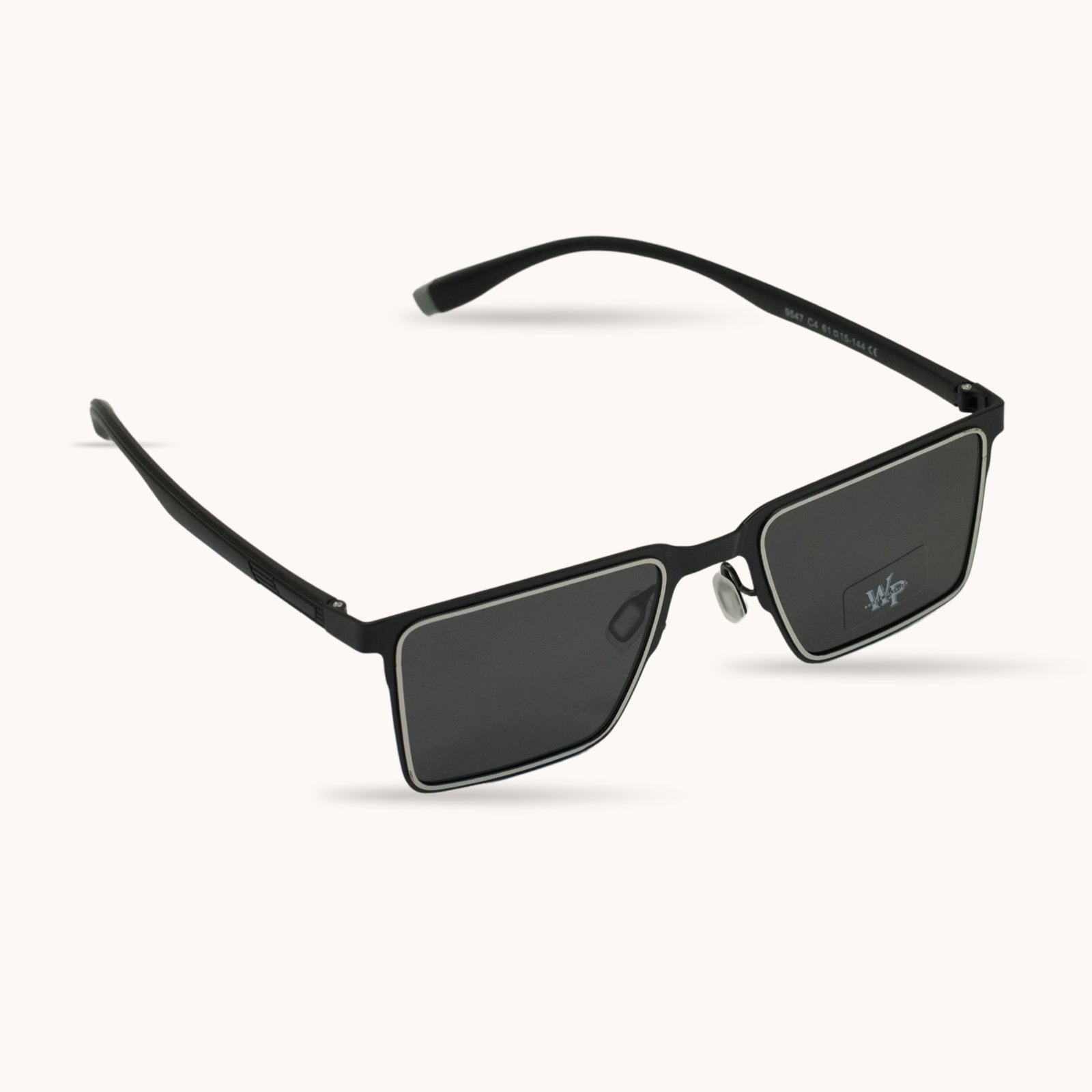 Thin metal sunglasses