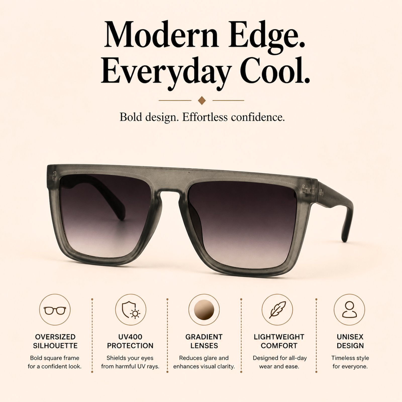 Modern edge Everyday sunglasses - Image 3