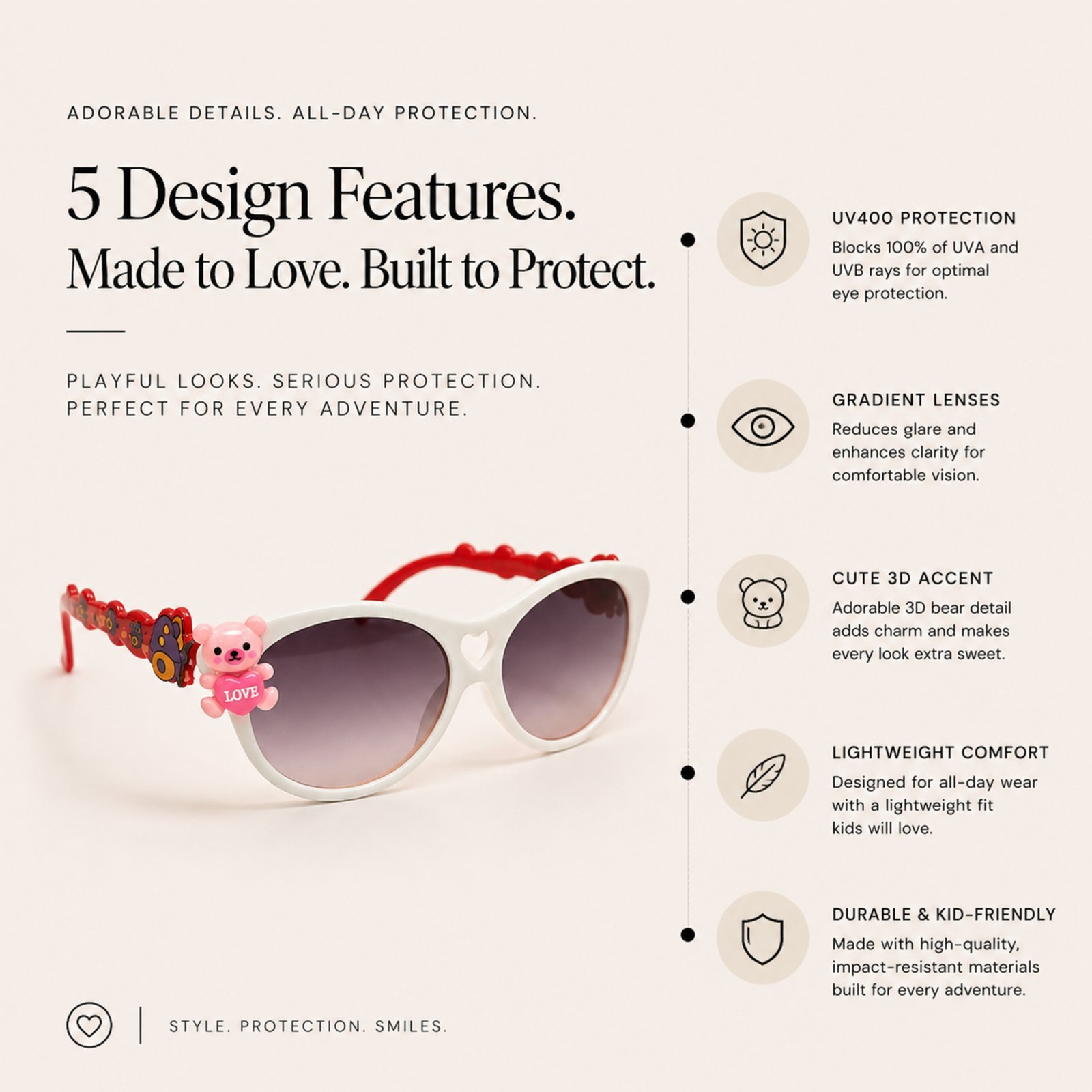 Baby girl sunglasses - Image 3