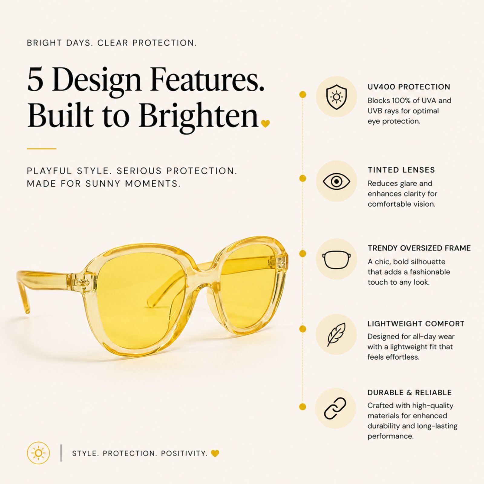 5 design baby sunglasses - Image 3